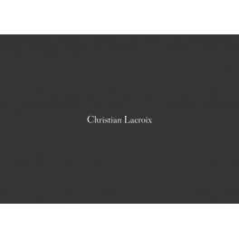 Christian Lacroix 2019