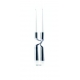 Double candleholder - steel